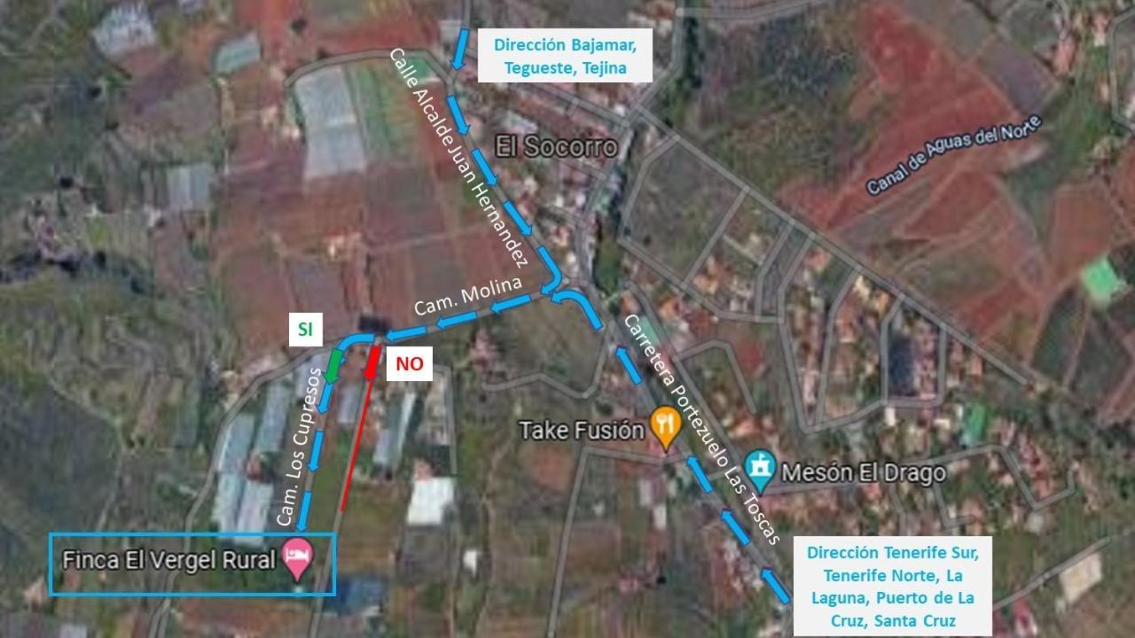 Tegueste Finca El Vergel Rural מראה חיצוני תמונה